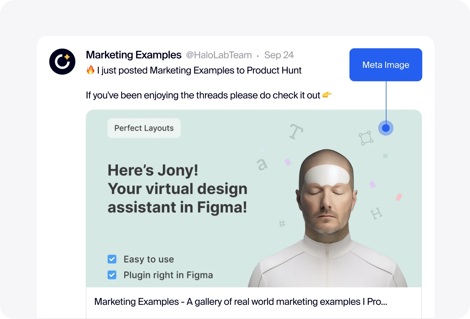 Dynamic social media promotion encourages followers to support you