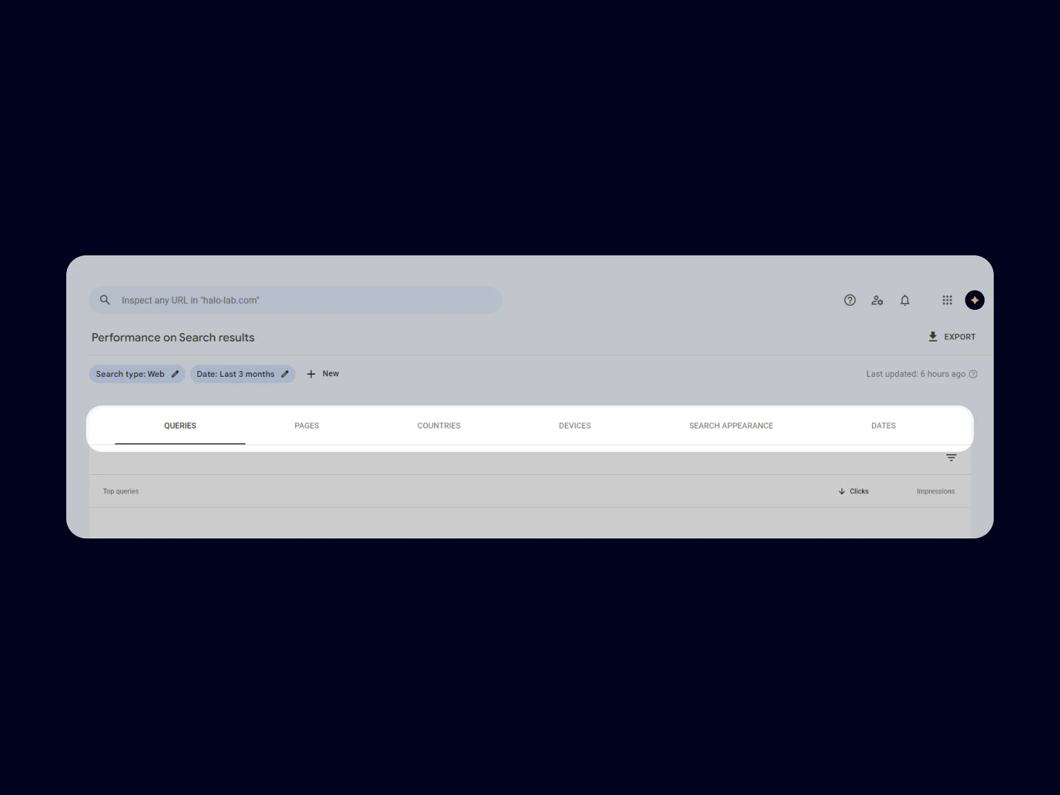 “Performance on Search results” is a must-have tool to make informed decisions