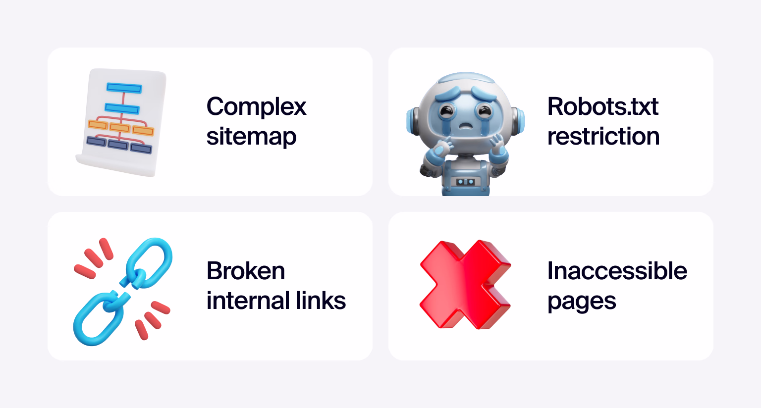Even minor technical glitches can lead to major SEO setbacks