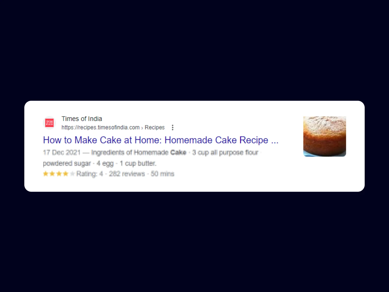 Structured data can improve the visibility and click-through rates of your site