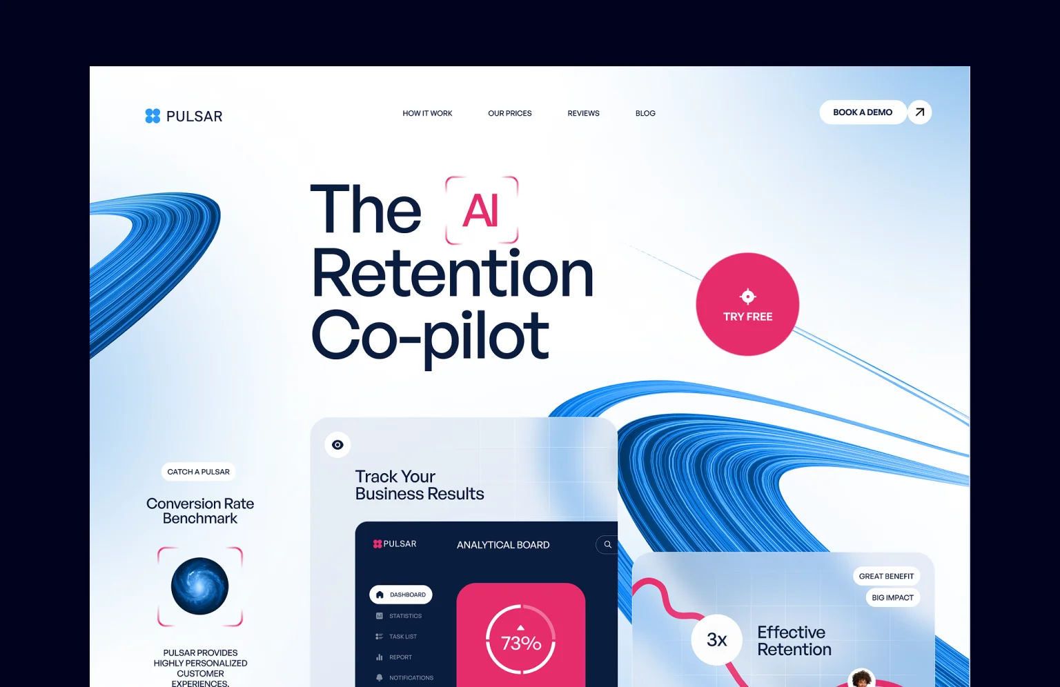 Friendly design increases the user’s time spent on the site