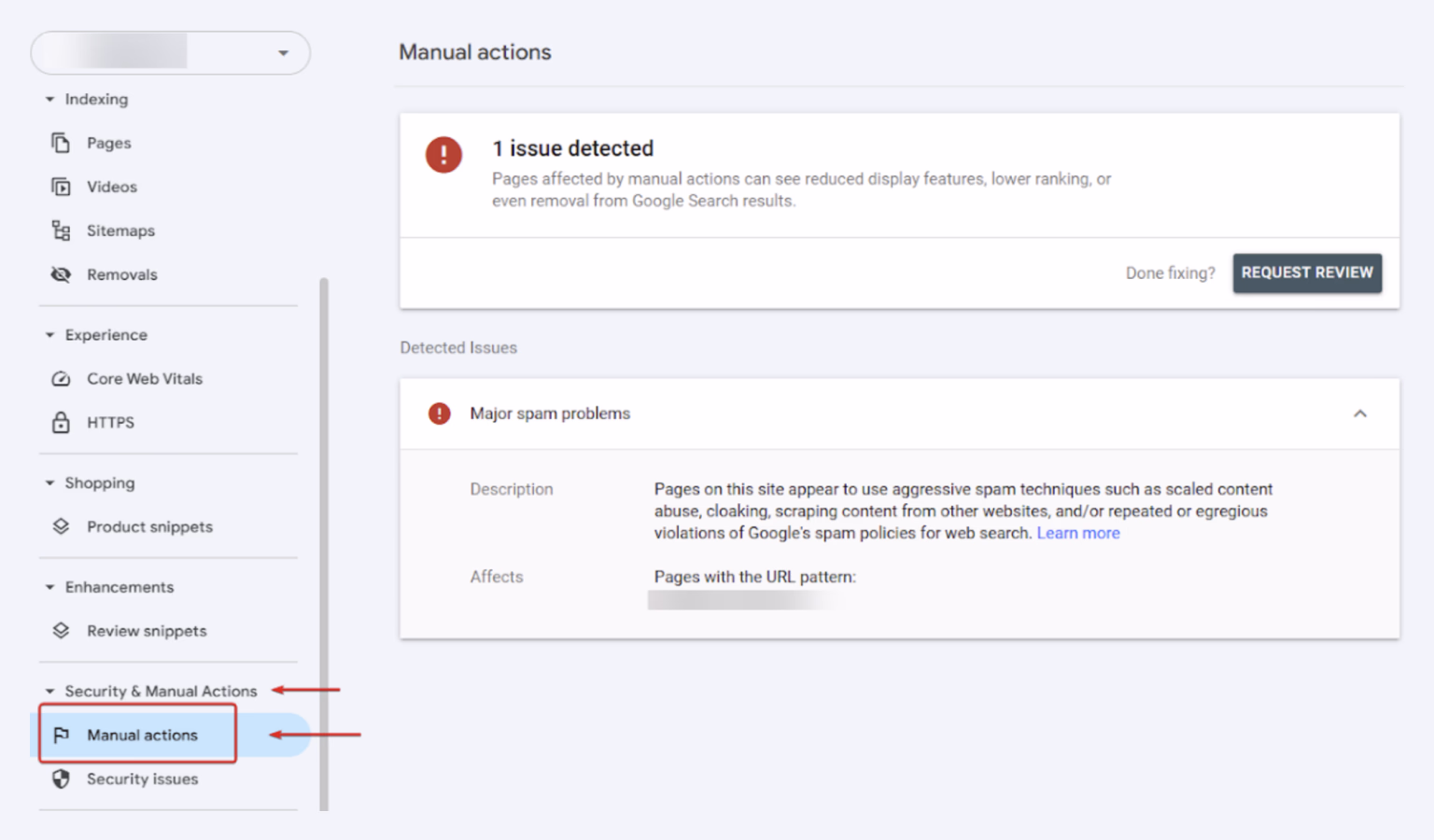 Timely detection of penalties helps the site recover its rankings faster