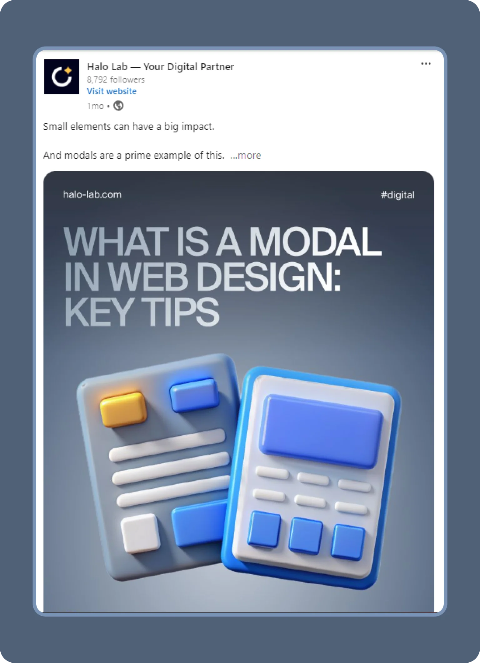 Social media is a great opportunity to share your new content