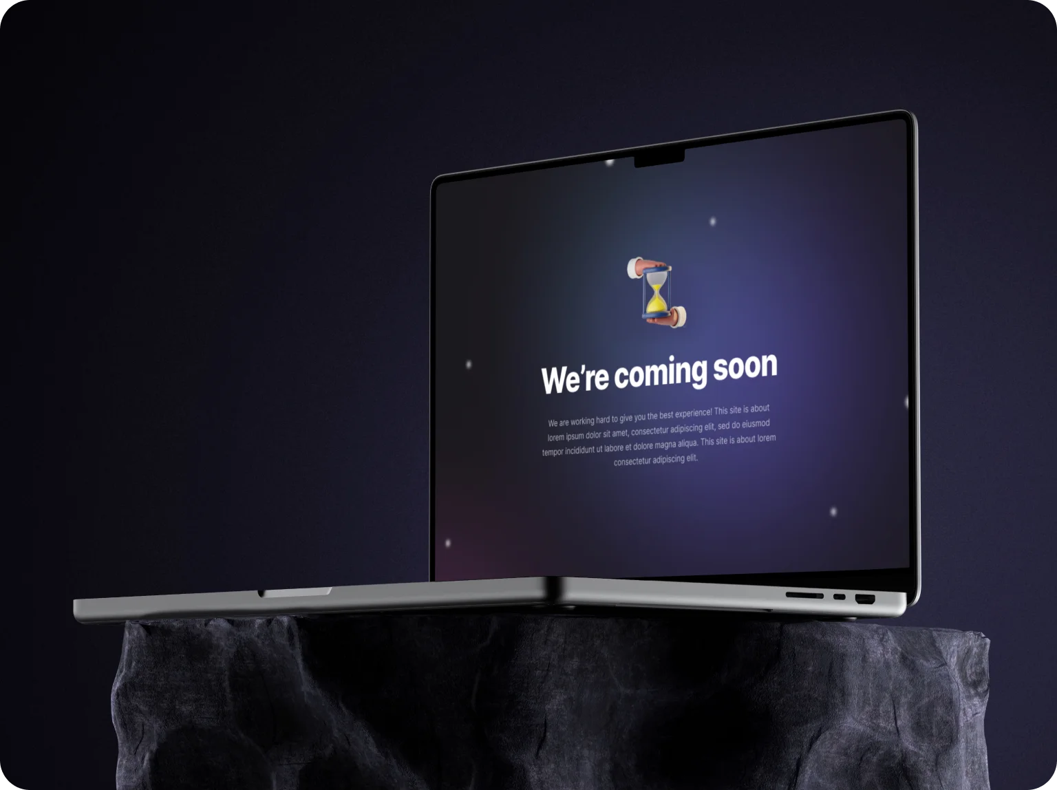 SEO tip: open the site for Google indexing by adding a homepage announcement