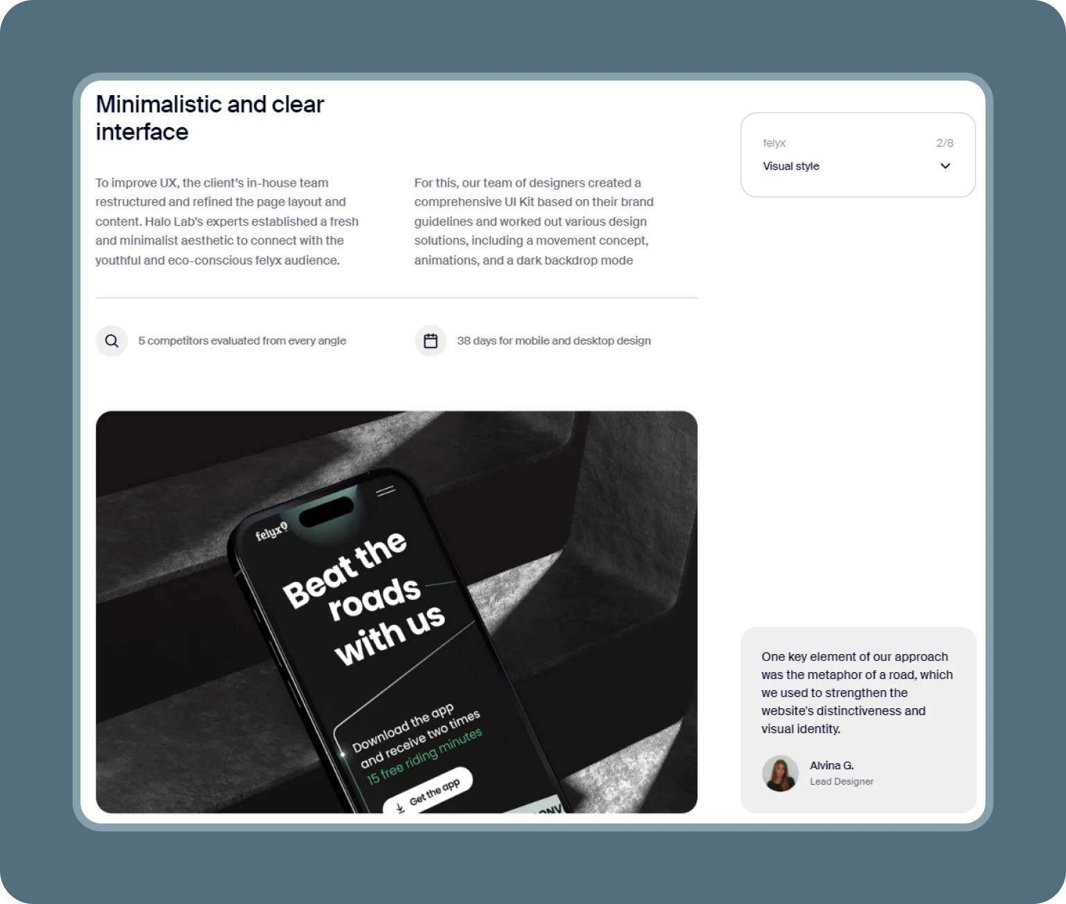 Well-designed case studies are a key element that drives leads 